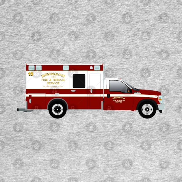 Birmingham Fire and Rescue Ambulance, Alabama by BassFishin